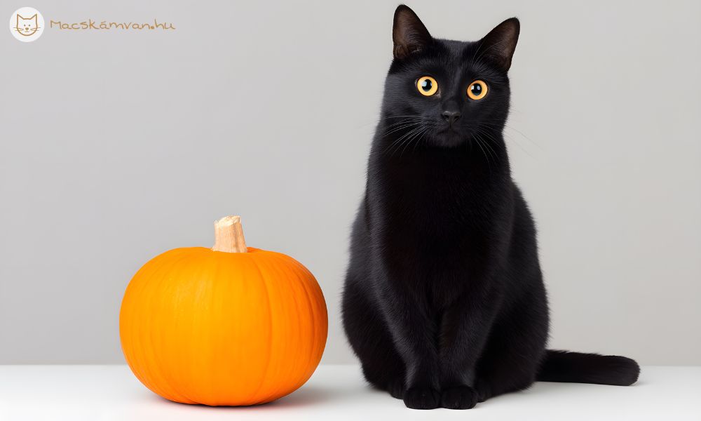 A fekete macska Halloween hagyományának szerves része.